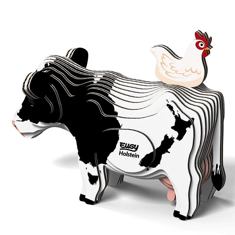 Holstein 3D Cardboard Model Kit Eugy