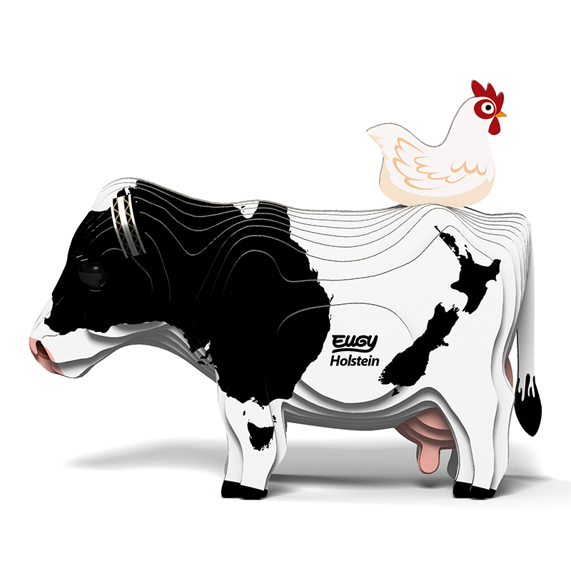 Holstein 3D Cardboard Model Kit Eugy