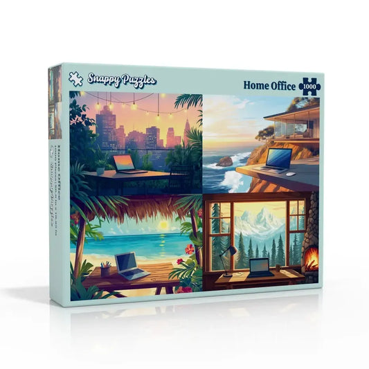 Home Office 1000 Piece Jigsaw Puzzle Snappy