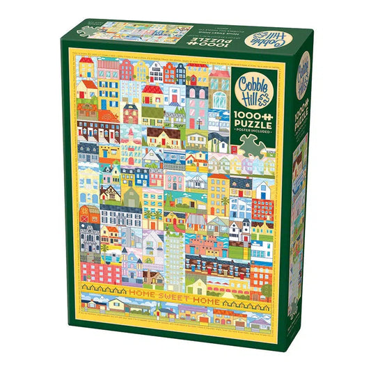 Home Sweet Home 1000 Piece Jigsaw Puzzle Cobble Hill