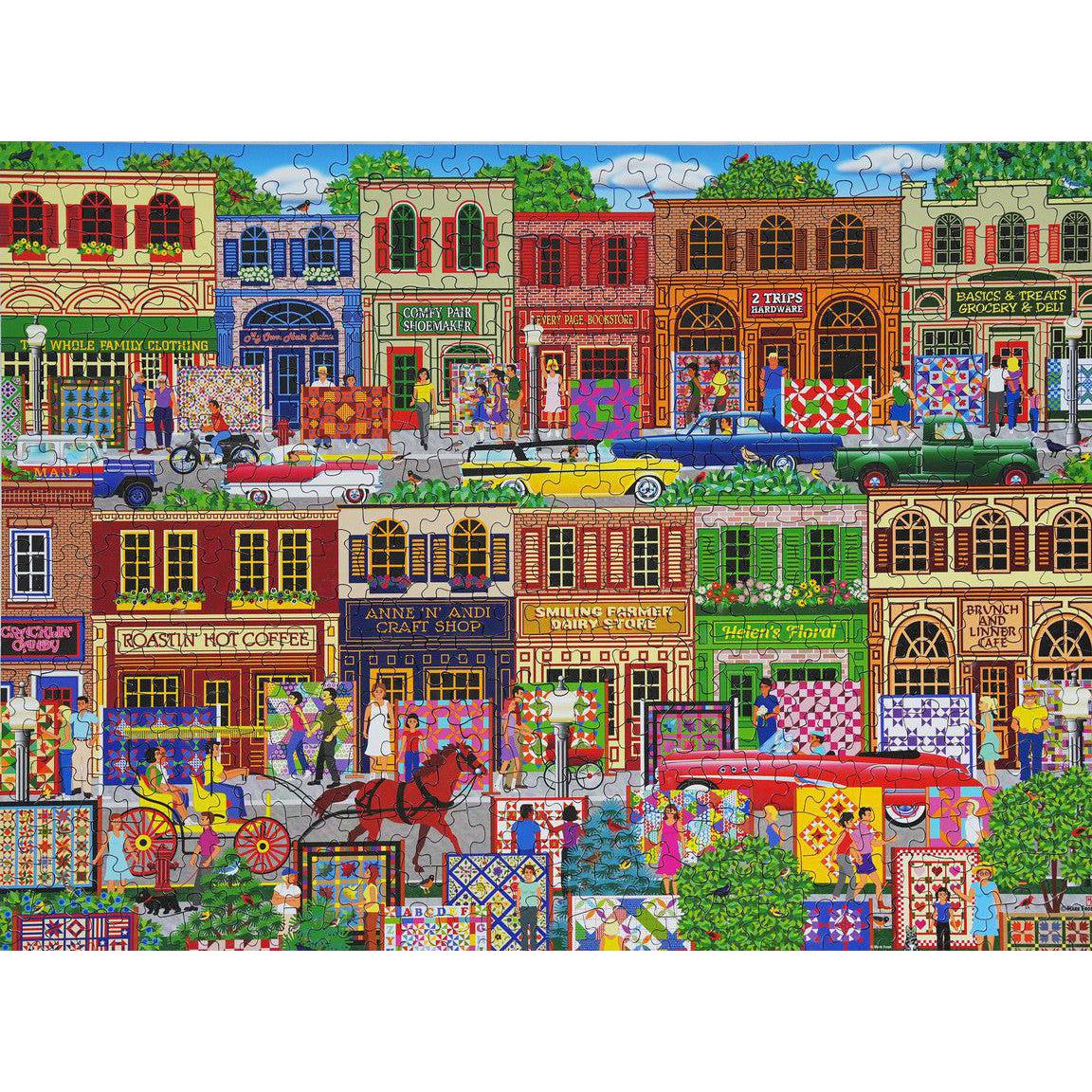 Hometown 500 Piece Jigsaw Puzzle Springbok