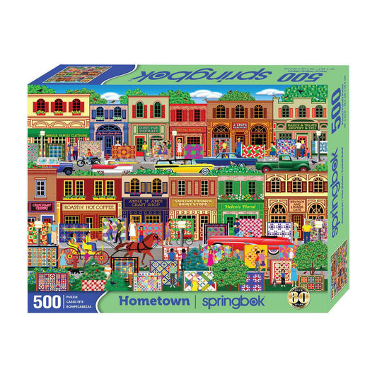 Hometown 500 Piece Jigsaw Puzzle Springbok