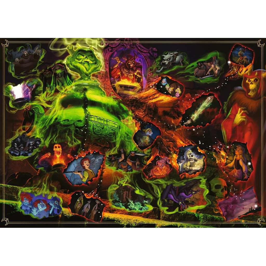 Horned King "Disney Villainous" 1000 Piece Jigsaw Puzzle Ravensburger