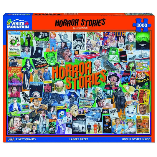 Horror Stories 1000 Piece Jigsaw Puzzle White Mountain