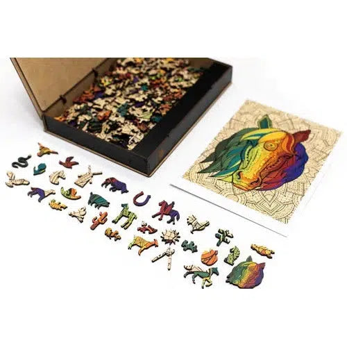 Horse 250 Piece Wooden Jigsaw Puzzle Geek Toys