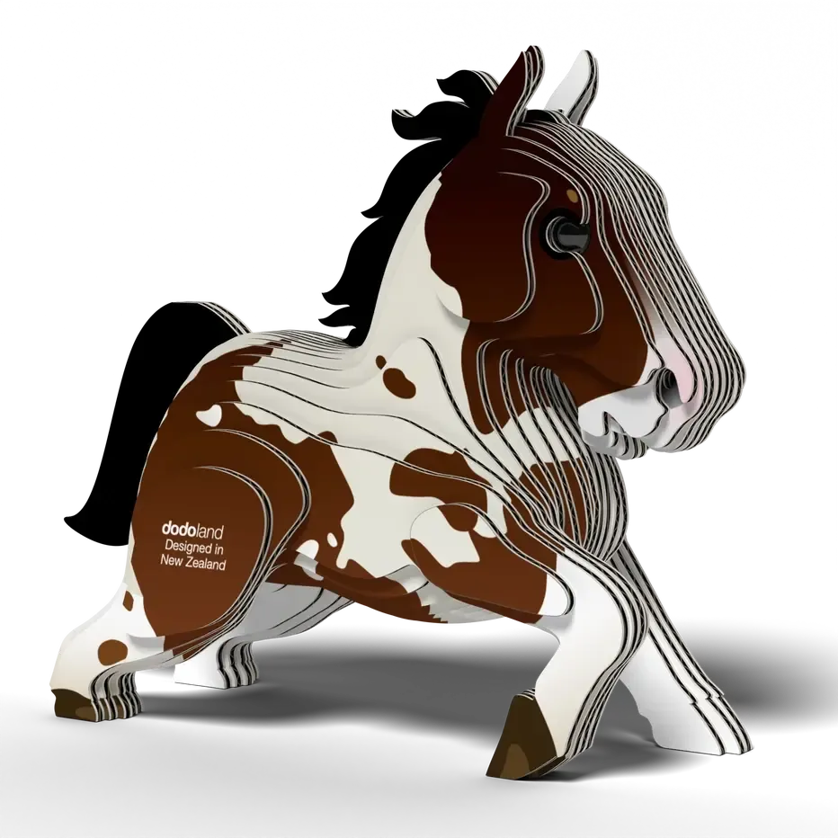 Horse 3D Cardboard Model Kit Eugy