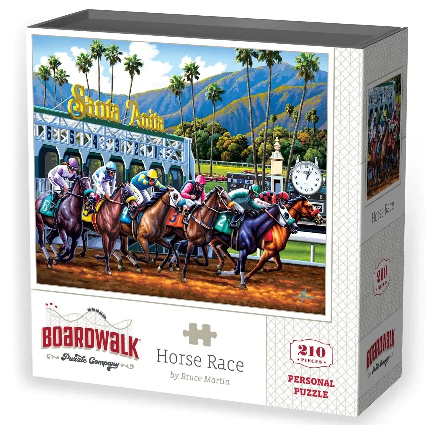 Horse Race 210 Piece Jigsaw Puzzle Boardwalk