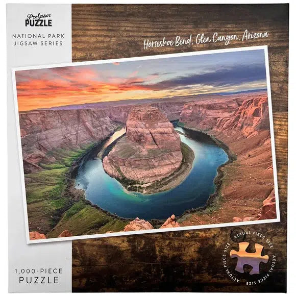 Horseshoe Bend National Park 1000 Piece Jigsaw Puzzle Professor Puzzle