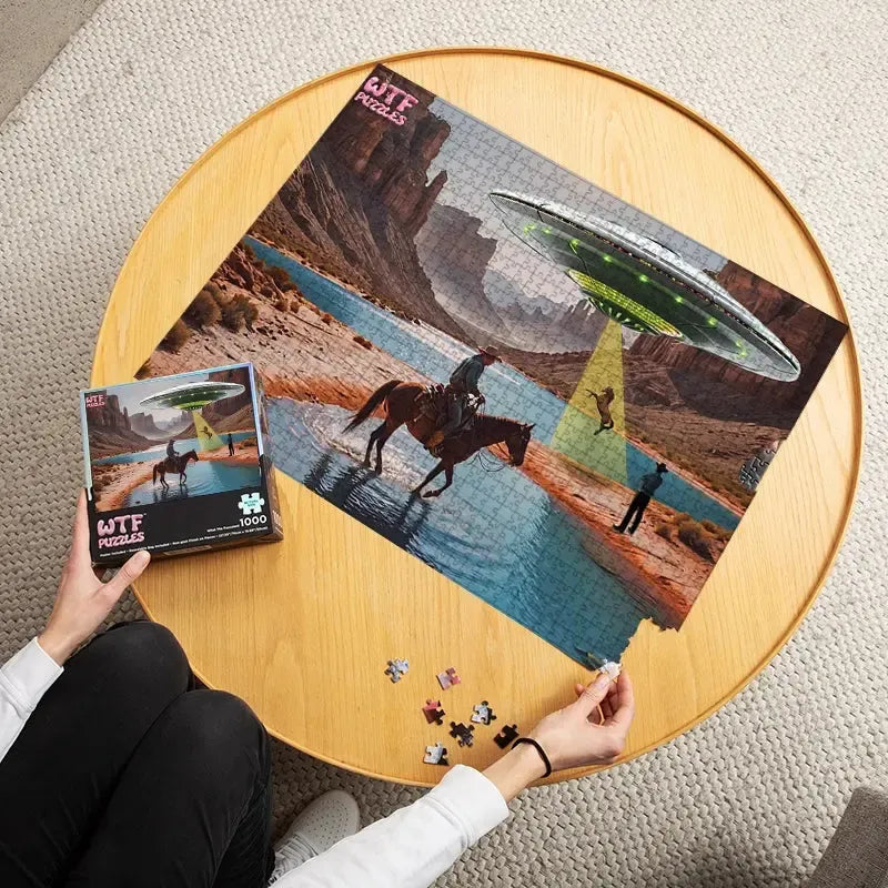 Horsing Around 1000 Piece Jigsaw Puzzle WTF