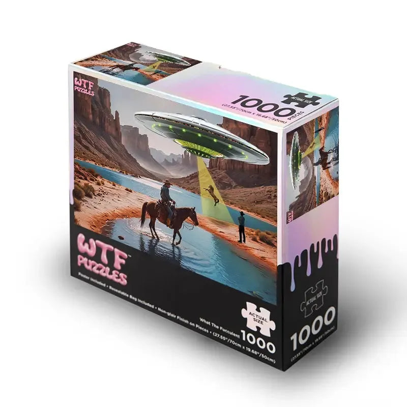 Horsing Around 1000 Piece Jigsaw Puzzle WTF