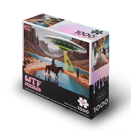 Horsing Around 1000 Piece Jigsaw Puzzle WTF