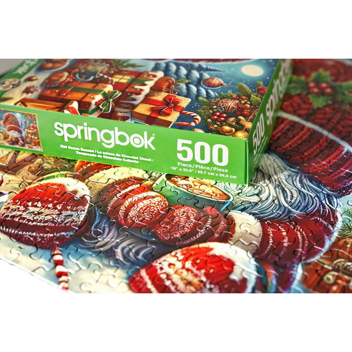 Hot Cocoa Season 500 Piece Jigsaw Puzzle Springbok