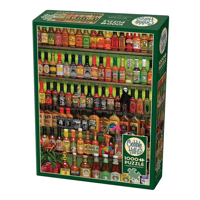 Hot Hot Sauce 1000 Piece Jigsaw Puzzle Cobble Hill