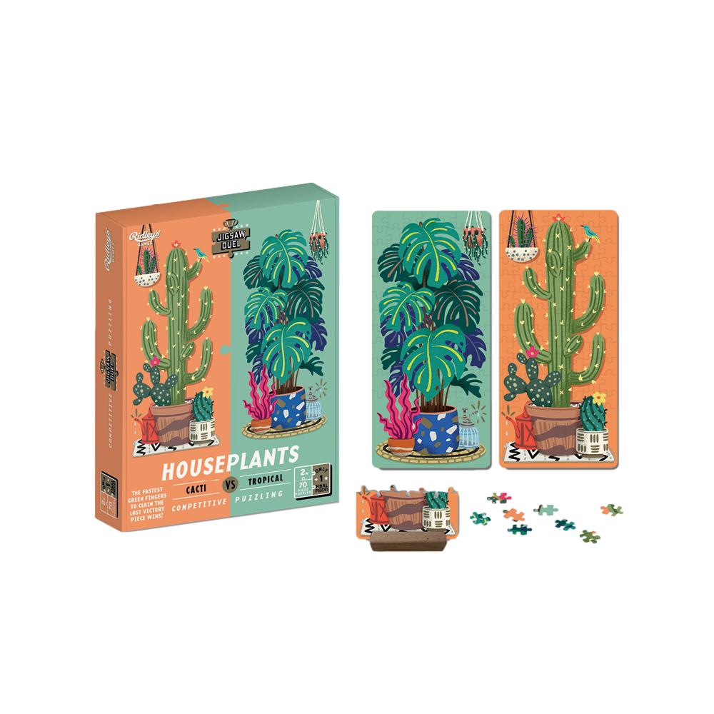 Target Ridley Puzzles House Plants Set of 2 70 Piece Jigsaw Duel Puzzles Ridley – Puzzle Merchant