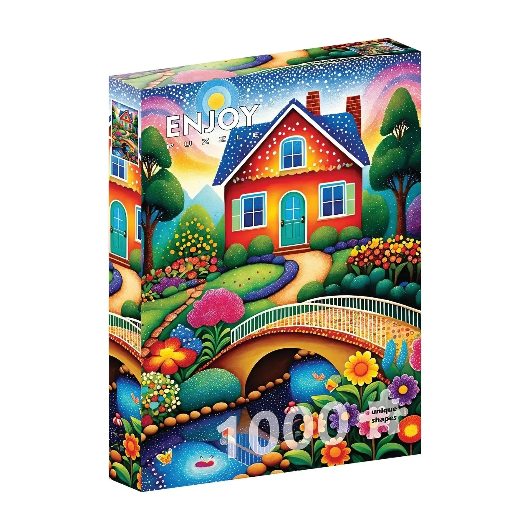 House of Colors 1000 Piece Jigsaw Puzzle Enjoy
