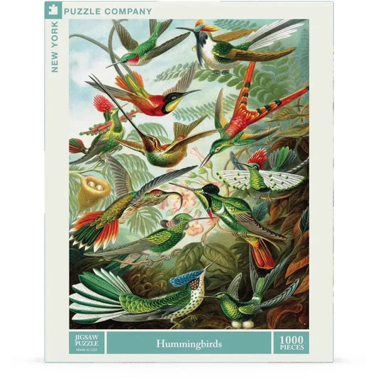Hummingbirds 1000 Piece Jigsaw Puzzle NYPC