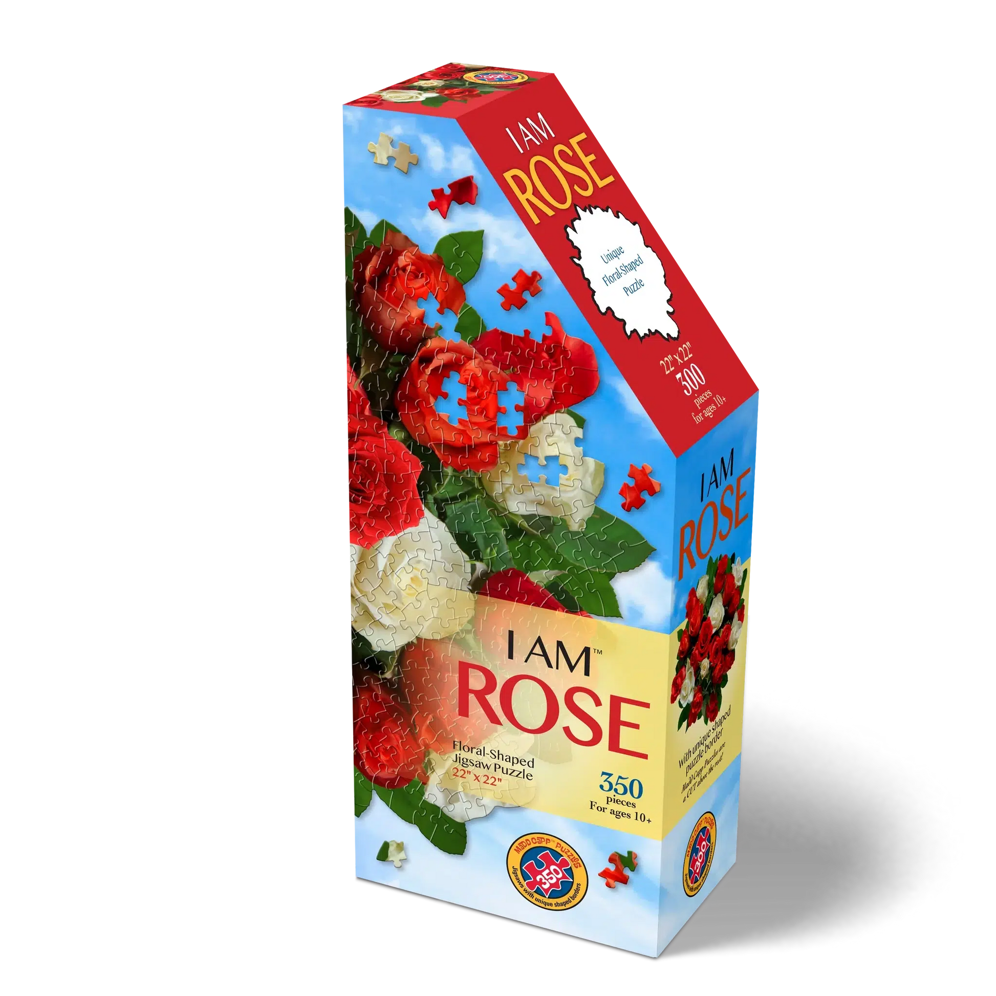 I Am Rose 350 Piece Floral Shaped Jigsaw Puzzle Madd Capp