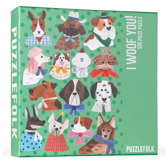 I Woof You! 500 Piece Jigsaw Puzzle PuzzleFolk