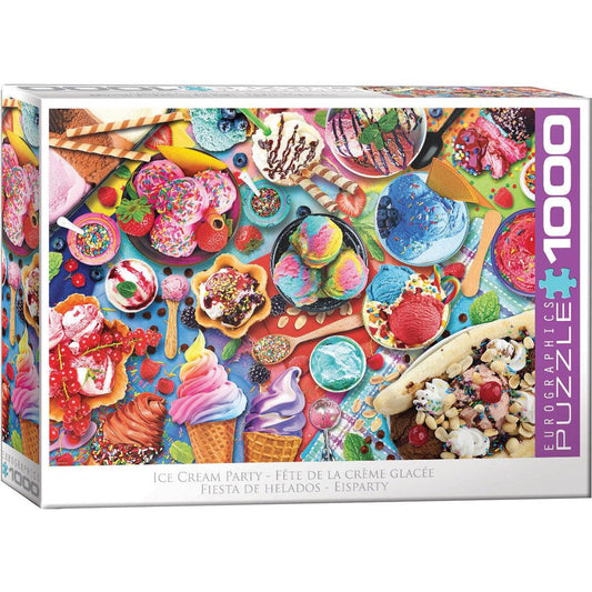 Ice Cream Party 1000 Piece Jigsaw Puzzle Eurographics