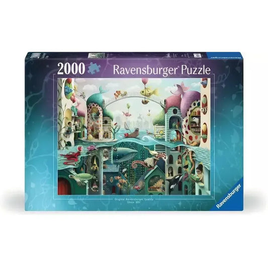If Fish Could Walk by Demelsa Haughton 2000 Piece Jigsaw Puzzle Ravensburger