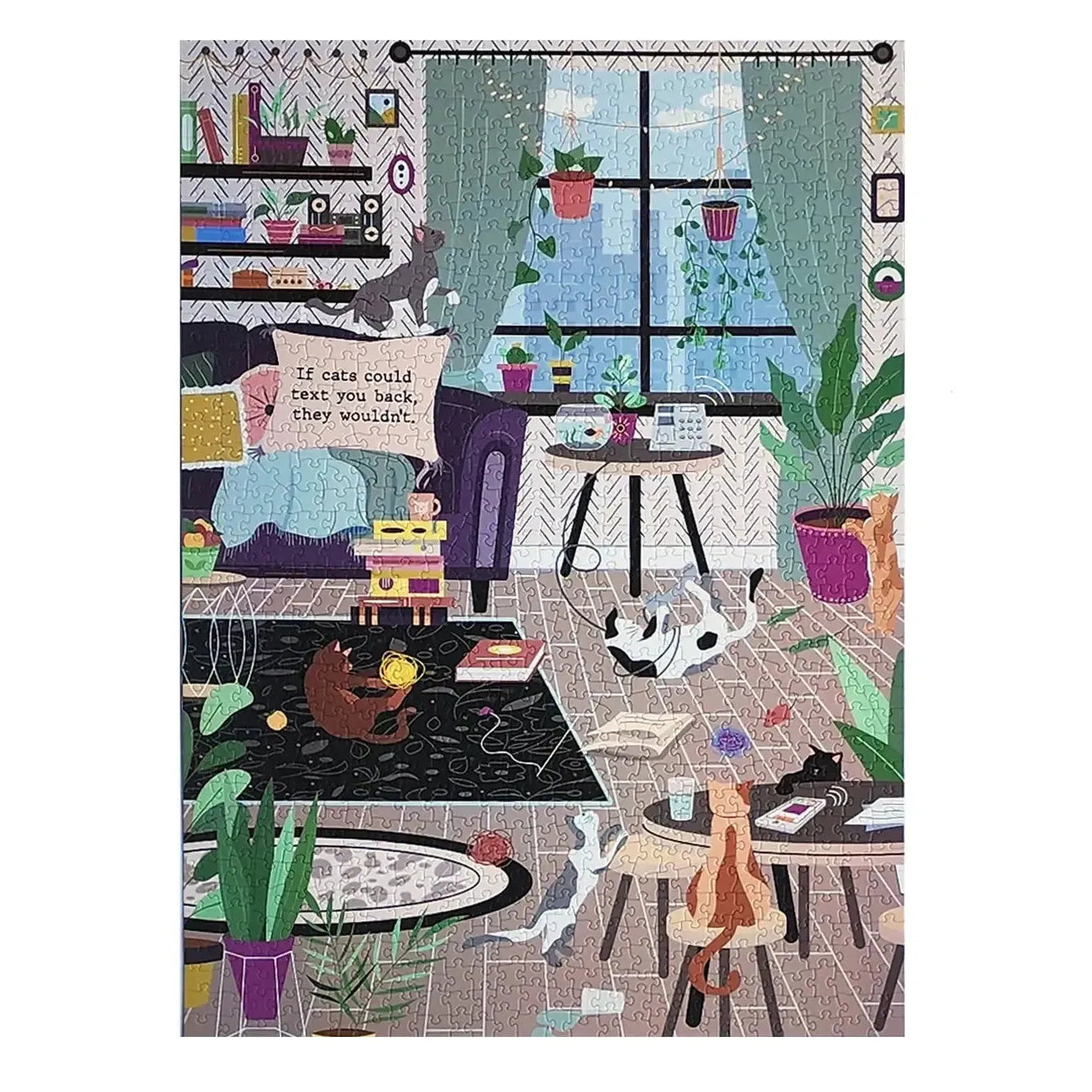 If cats could... 1000 Piece Soft Touch Jigsaw Puzzle Ellembee