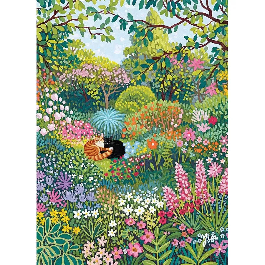 In the Garden 1000 Piece Jigsaw Puzzle Cobble Hill