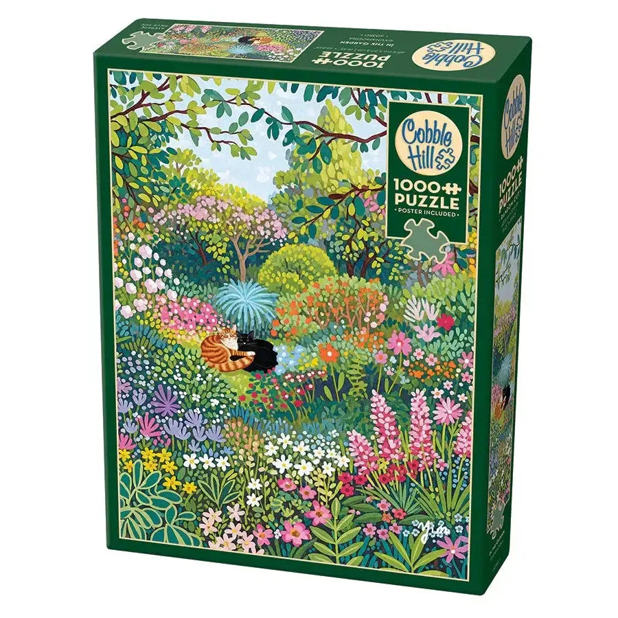 In the Garden 1000 Piece Jigsaw Puzzle Cobble Hill