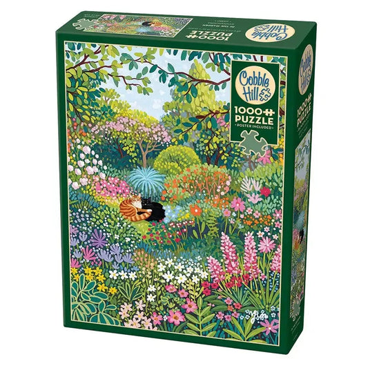 In the Garden 1000 Piece Jigsaw Puzzle Cobble Hill
