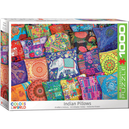 Indian Pillows 1000 Piece Jigsaw Puzzle Eurographics