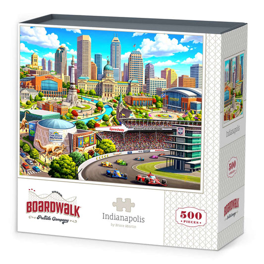 Indianapolis 500 Piece Jigsaw Puzzle Boardwalk