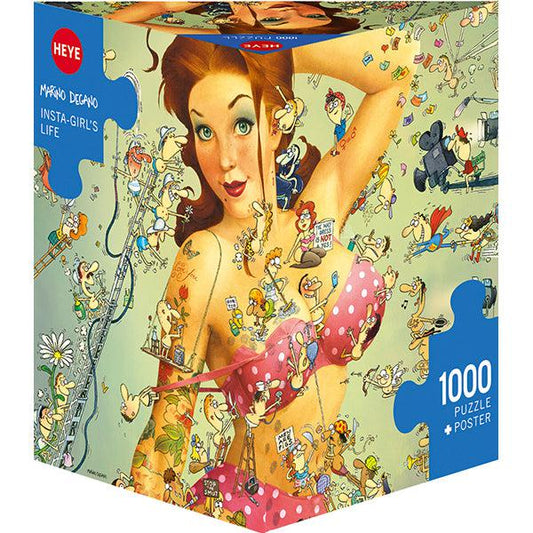 Insta-Girl's Life 1000 Piece Jigsaw Puzzle Heye