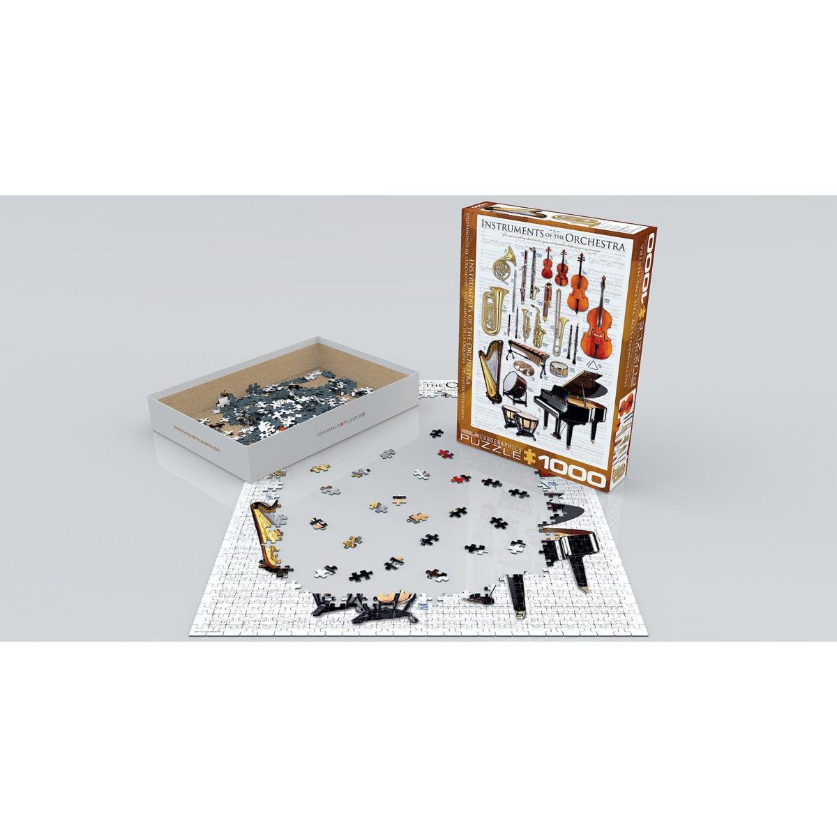 Instruments 1000 Instruments of the Orchestra 1000 Piece Jigsaw Puzzle Eurographics ...