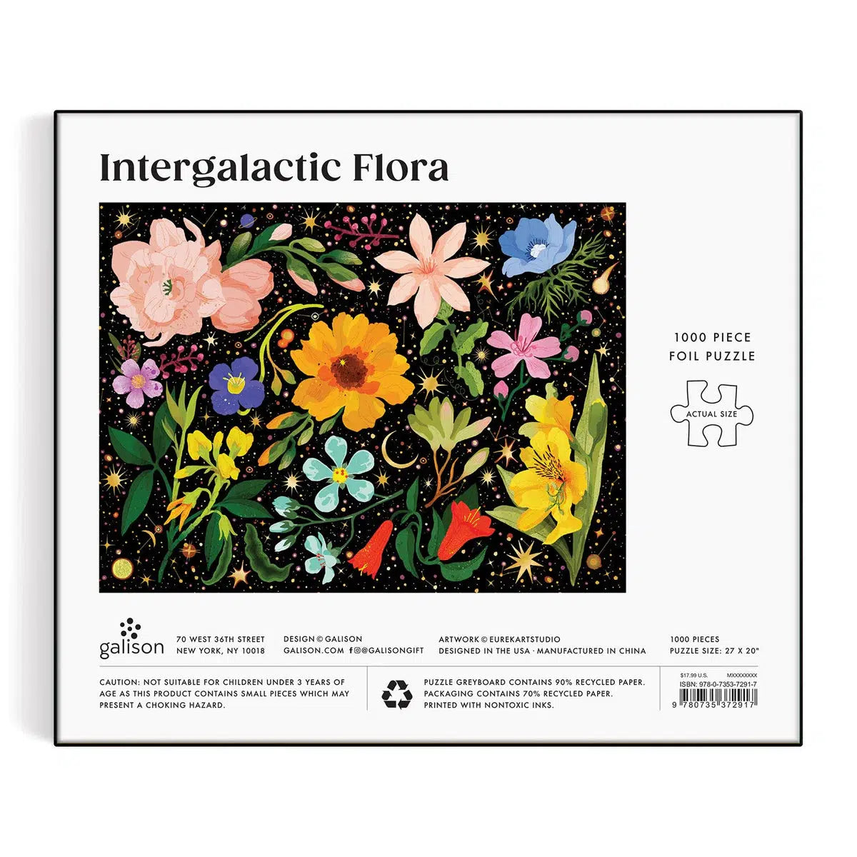 Intergalactic Flora 1000 Piece Jigsaw Puzzle Galison