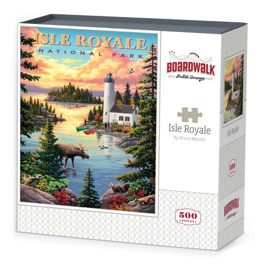 Isle Royale National Park 500 Piece Jigsaw Puzzle Boardwalk