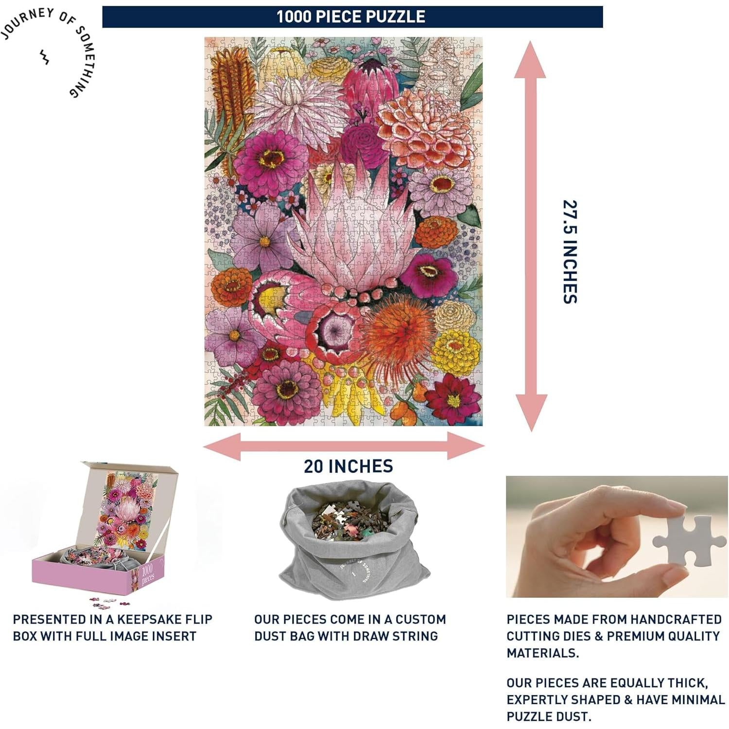 Jade 1000 Piece Jigsaw Puzzle Journey of Something