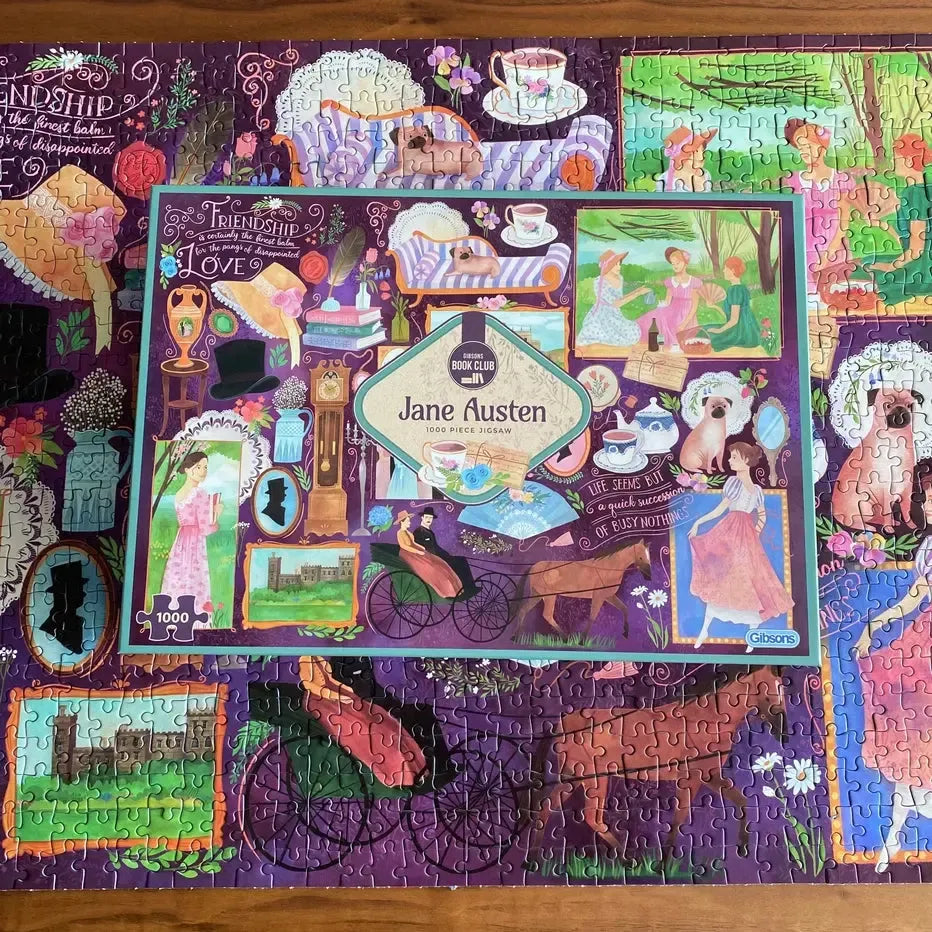Jane Austen 1000 Piece Jigsaw Puzzle Gibsons