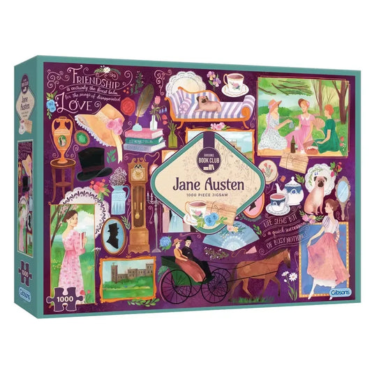 Jane Austen 1000 Piece Jigsaw Puzzle Gibsons