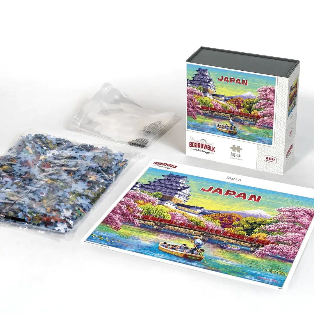 Japan 500 Piece Jigsaw Puzzle Boardwalk