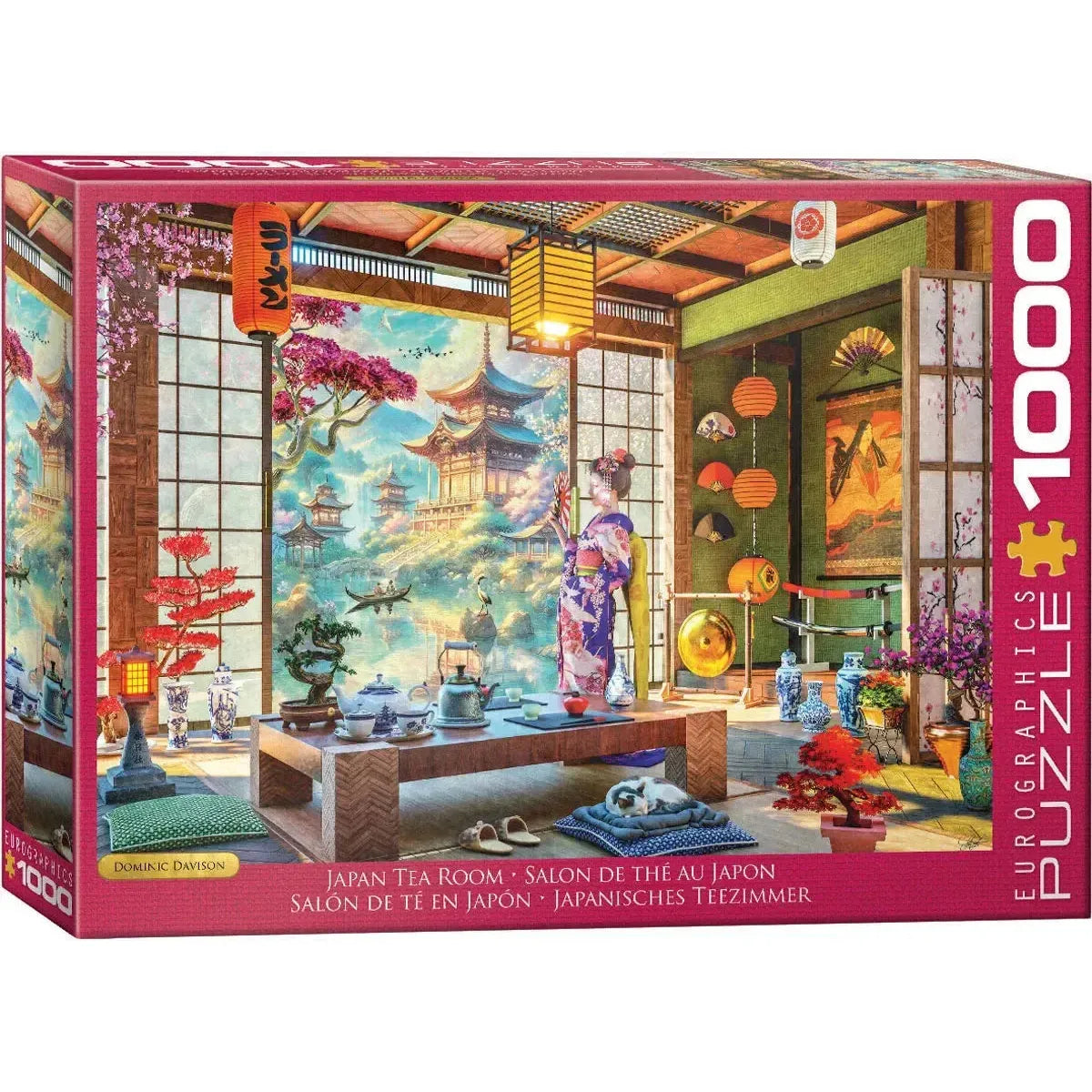 Japan Tea Room 1000 Piece Jigsaw Puzzle Eurographics