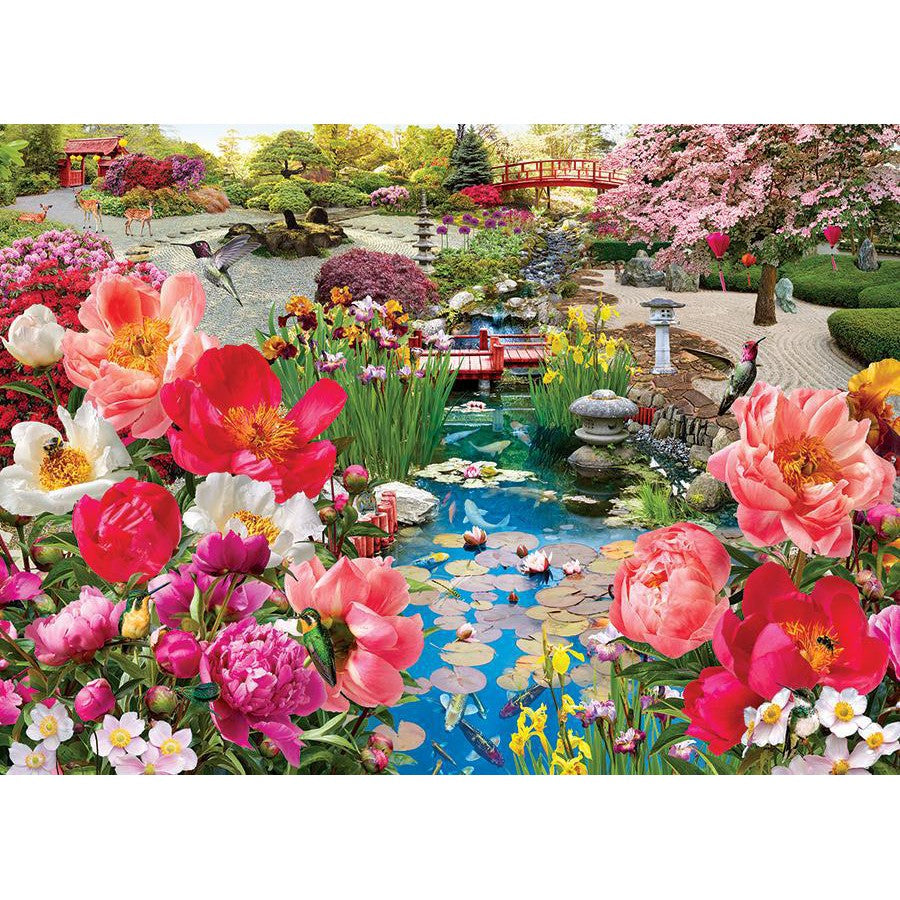 Japanese Garden 1000 Piece Jigsaw Puzzle Cobble Hill