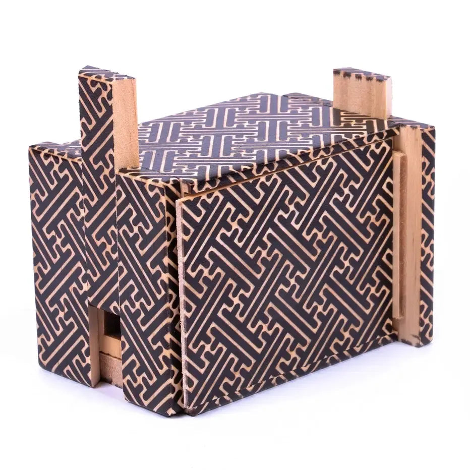 Japanese Puzzle Box - Brain Teaser & Origami - Professor Puzzle