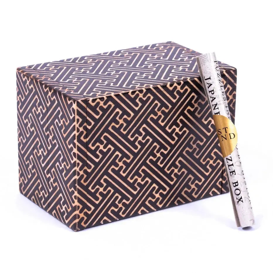 Japanese Puzzle Box - Brain Teaser & Origami - Professor Puzzle