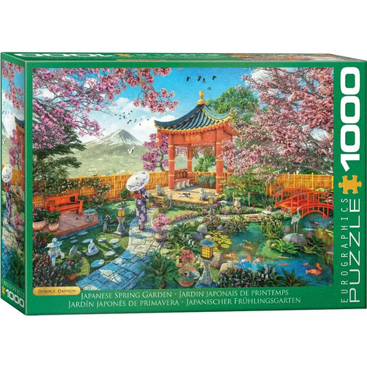 Japanese Spring Garden 1000 Piece Jigsaw Puzzle Eurographics