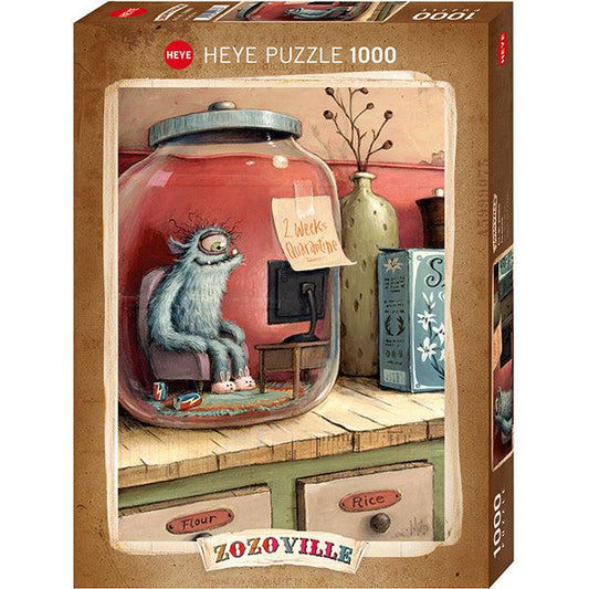 Jarantine Zozoville 1000 Piece Jigsaw Puzzle Heye