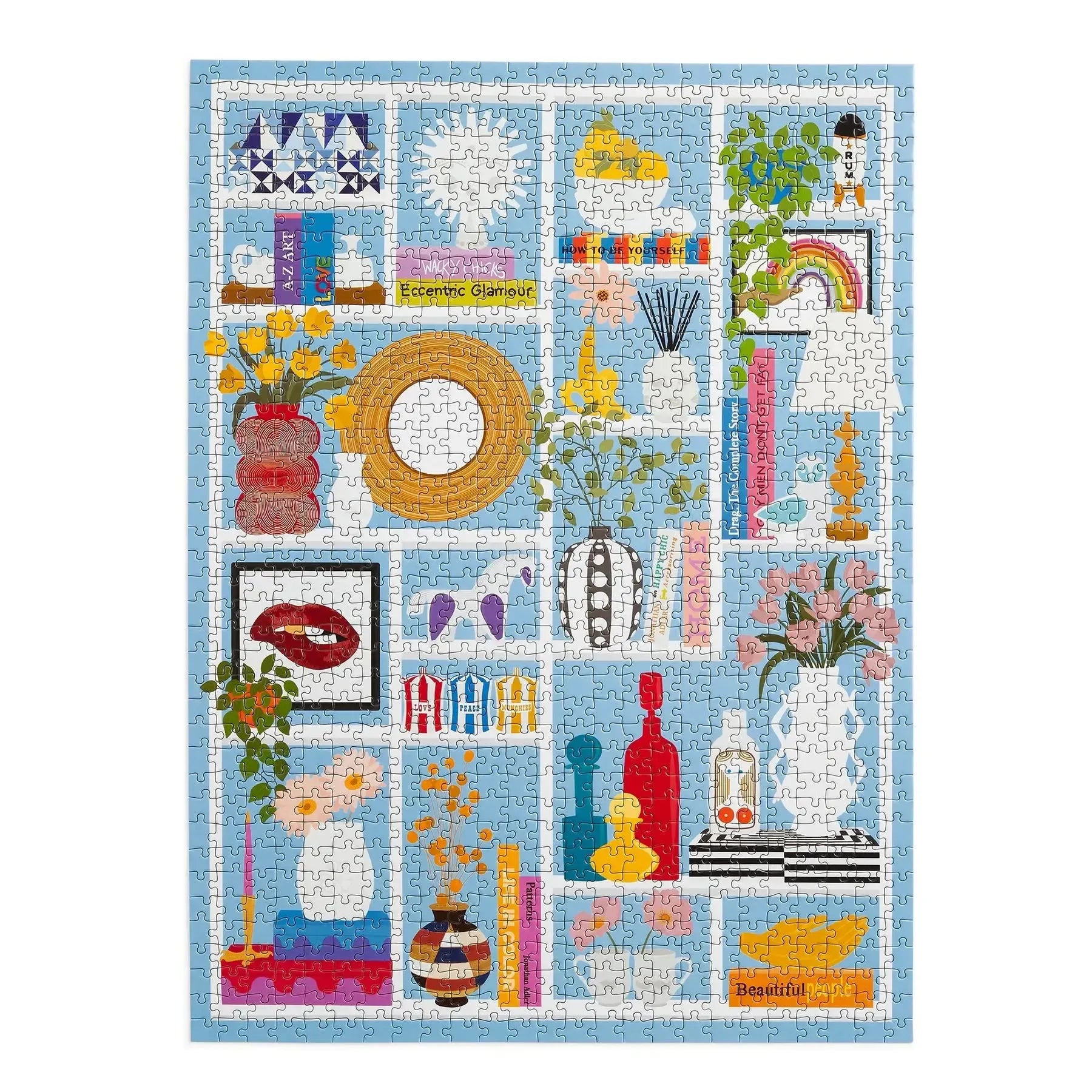 Jonathan Adler Shelfie 1000 Piece Jigsaw Puzzle Galison