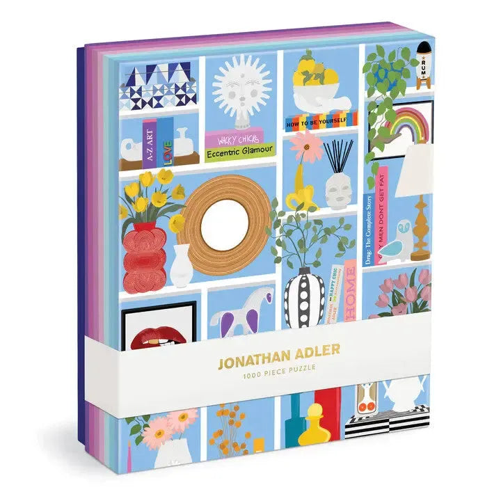 Jonathan Adler Shelfie 1000 Piece Jigsaw Puzzle Galison