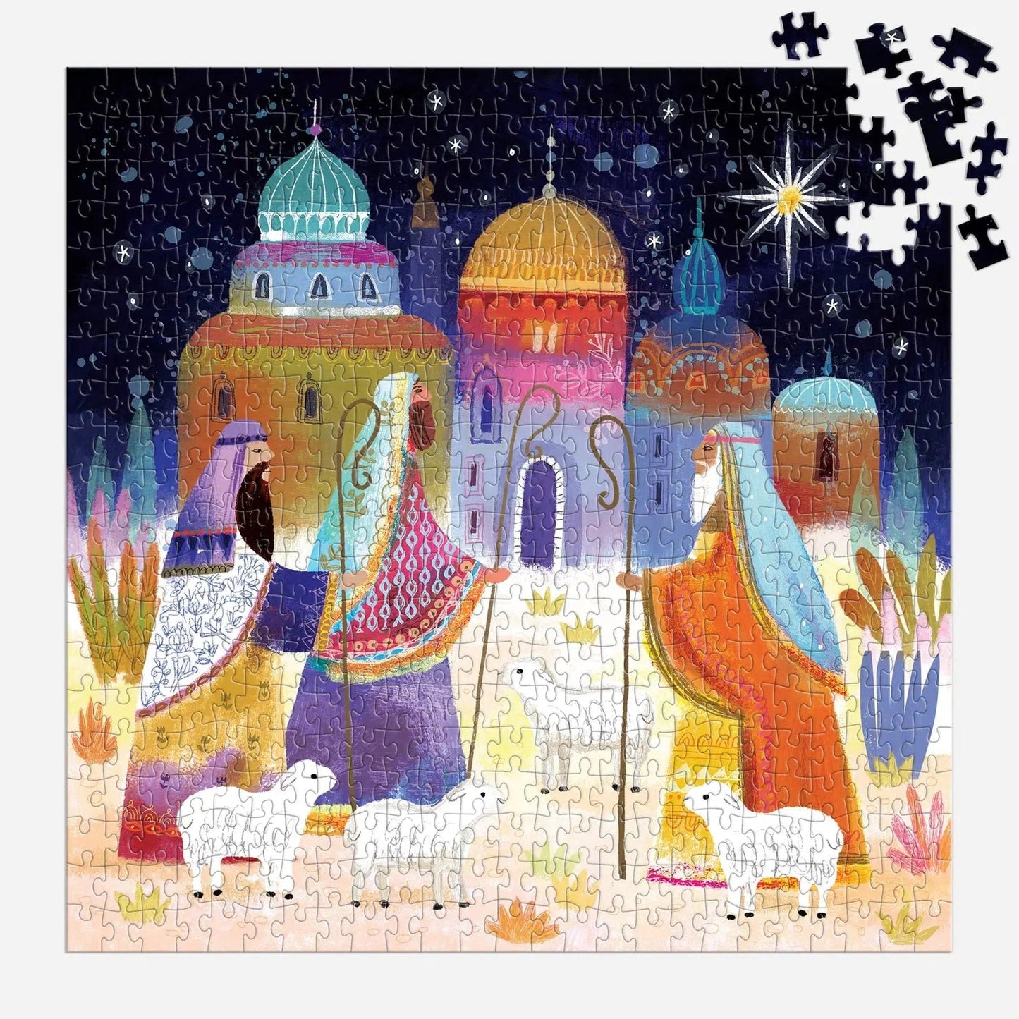 Journey of Three Kings 500 Piece Jigsaw Puzzle Galison