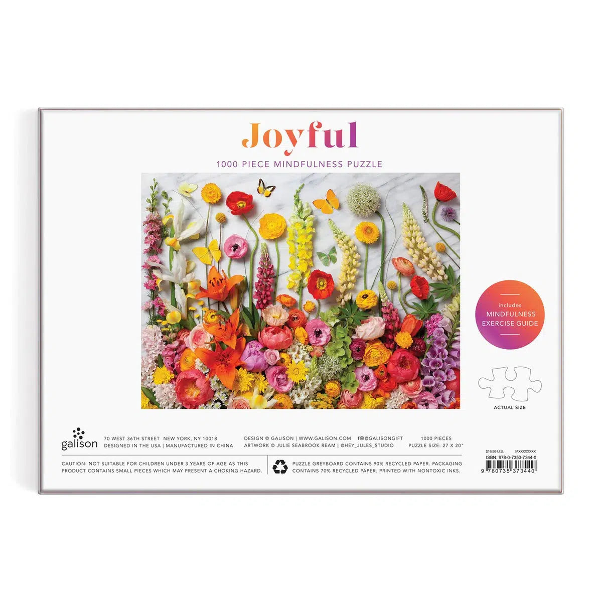 Joyful 1000 Piece Jigsaw Puzzle Galison