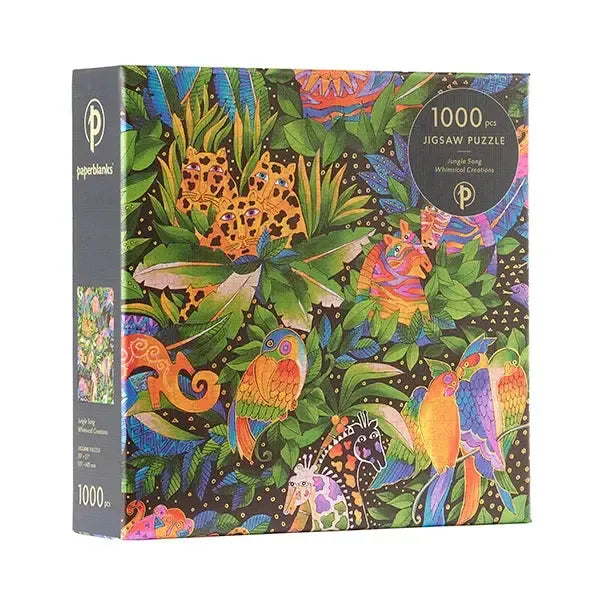 Jungle Song Whimsical Creations 1000 Piece Jigsaw Puzzle Paperblanks