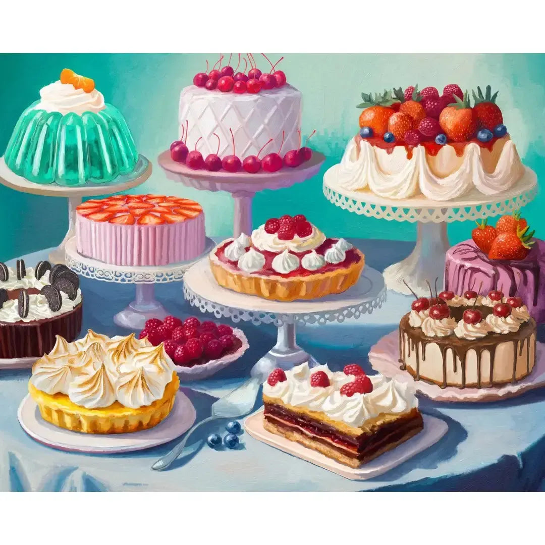Just Desserts 500 Piece LE Jigsaw Puzzle Speedmaster